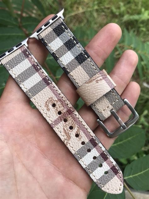 burberry band watch|Burberry apple watch band 44mm.